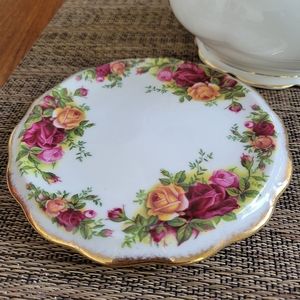 Vintage Royal Albert Old Country Roses Tea Trivet